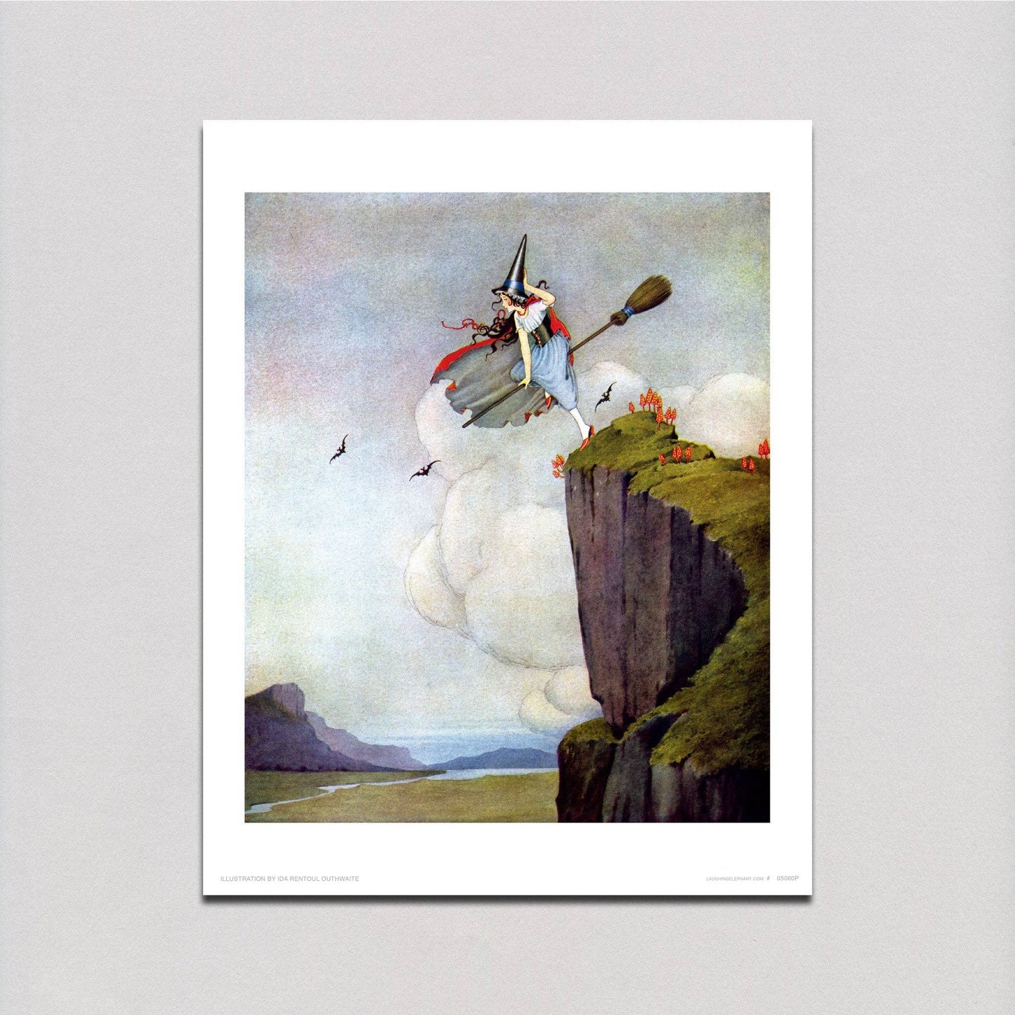 Witch Taking Flight