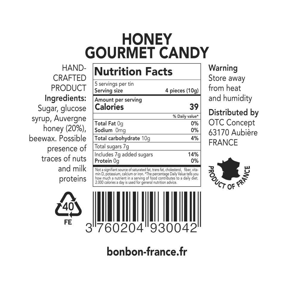 French Hard Candies - Saint-Ange Honey