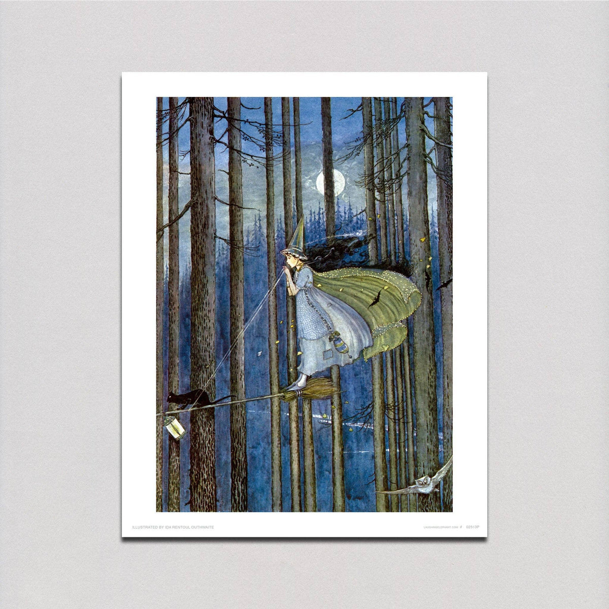 Witch On Her Broomstick