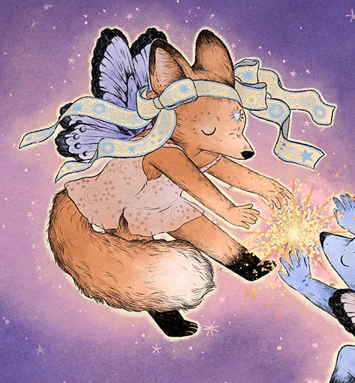 Fairy Fox Print, Marika Paz Illustration