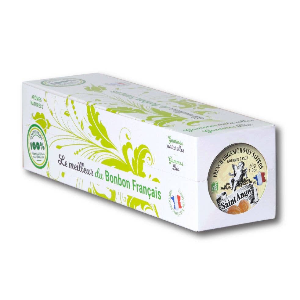 French Hard Candies - Saint-Ange Honey Saffron