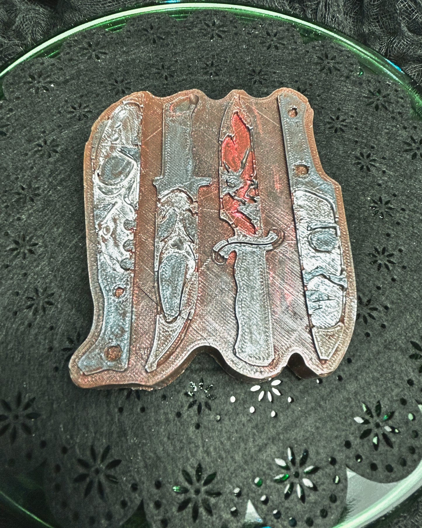 Horror Knives of the Movies Filled Chocolate