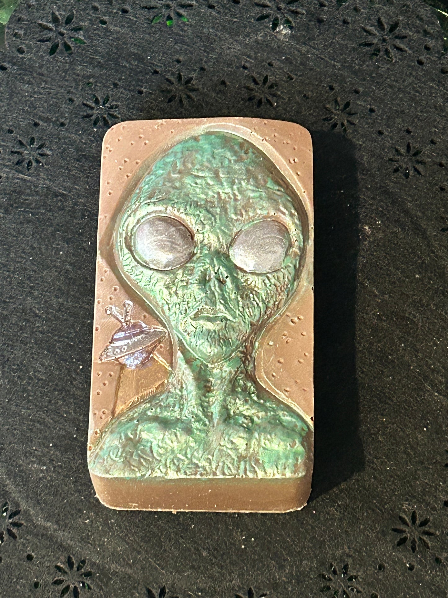 Alien Filled Chocolate