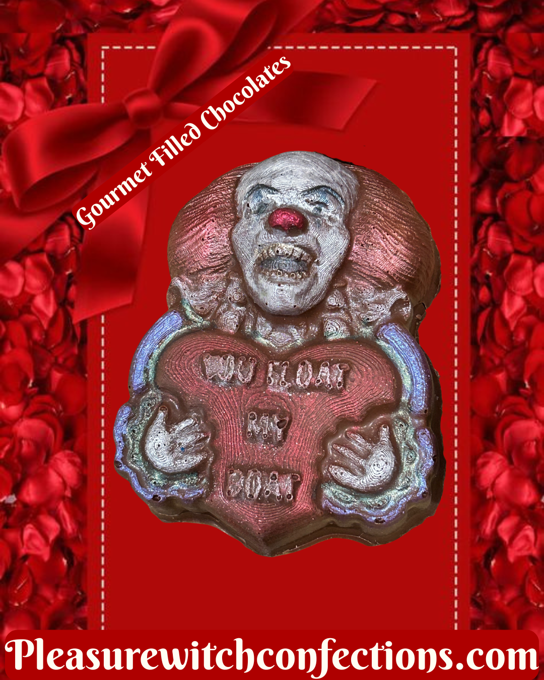 Retro Pennywise Valentine Filled Chocolate