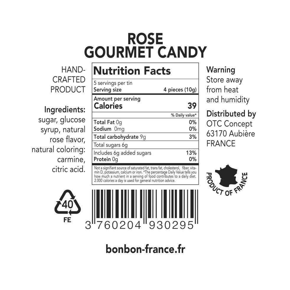 French Hard Candies - Saint-Ange Rose