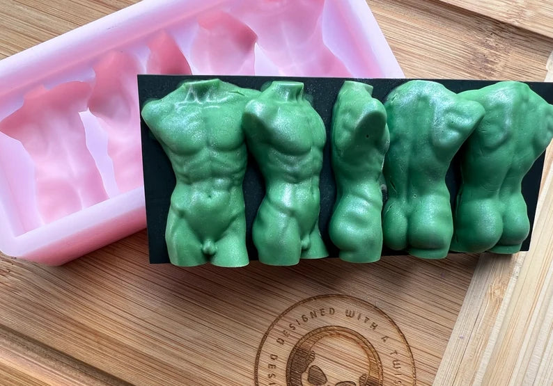 Chocolate Male Torso Bar