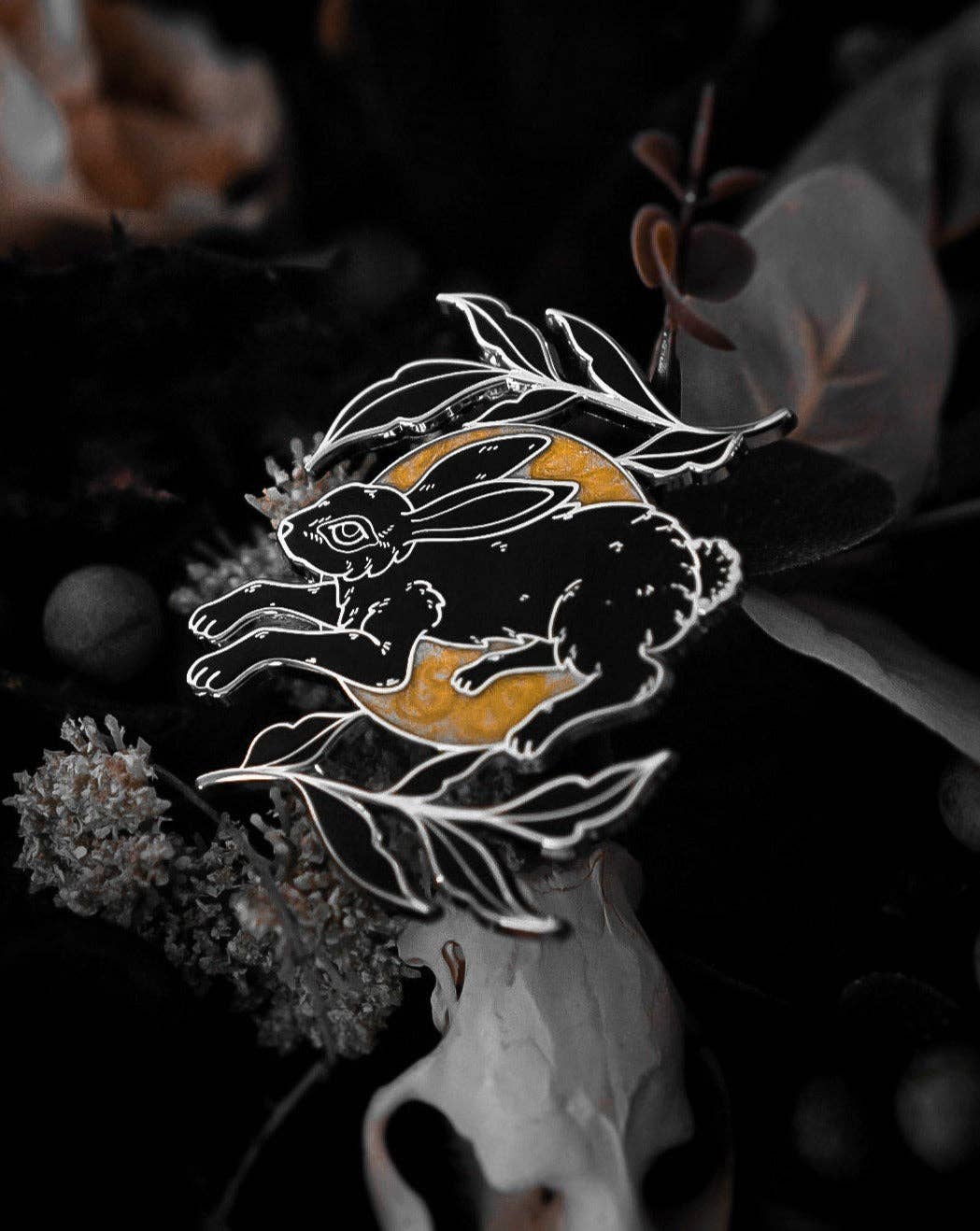 Lunar Rabbit Enamel Pin