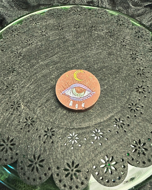 Mystic Eye Chocolate Medallion