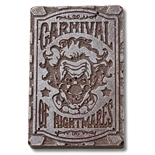 Carnival of Nightmares Solid Chocolate Plaquette
