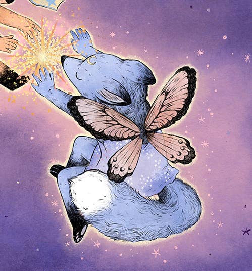 Fairy Fox Print, Marika Paz Illustration