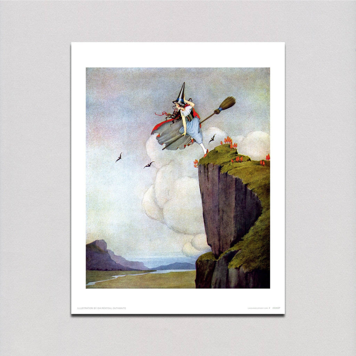 Witch Taking Flight
