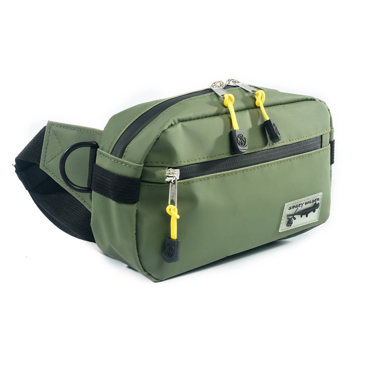 Olive Green Splash Proof Fanny Pack