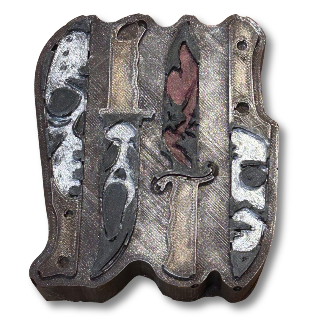 Horror Knives of the Movies Filled Chocolate