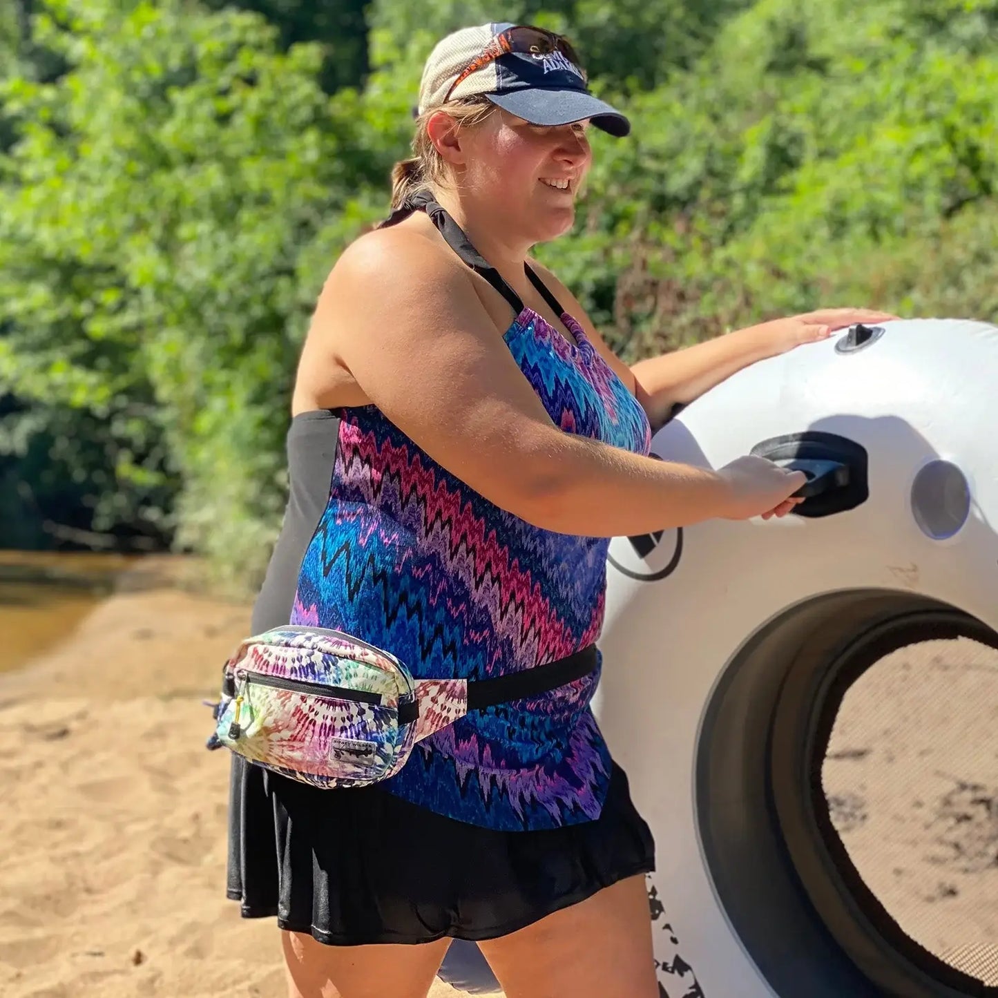 Olive Green Splash Proof Fanny Pack
