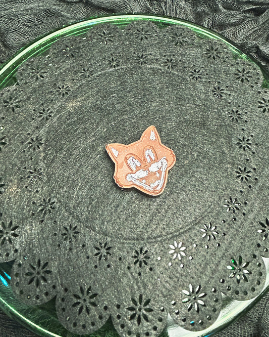 Scaredy Cat Chocolate Medallion