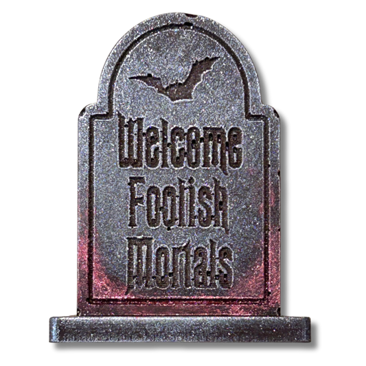 Mortals Standing Chocolate Gravestones