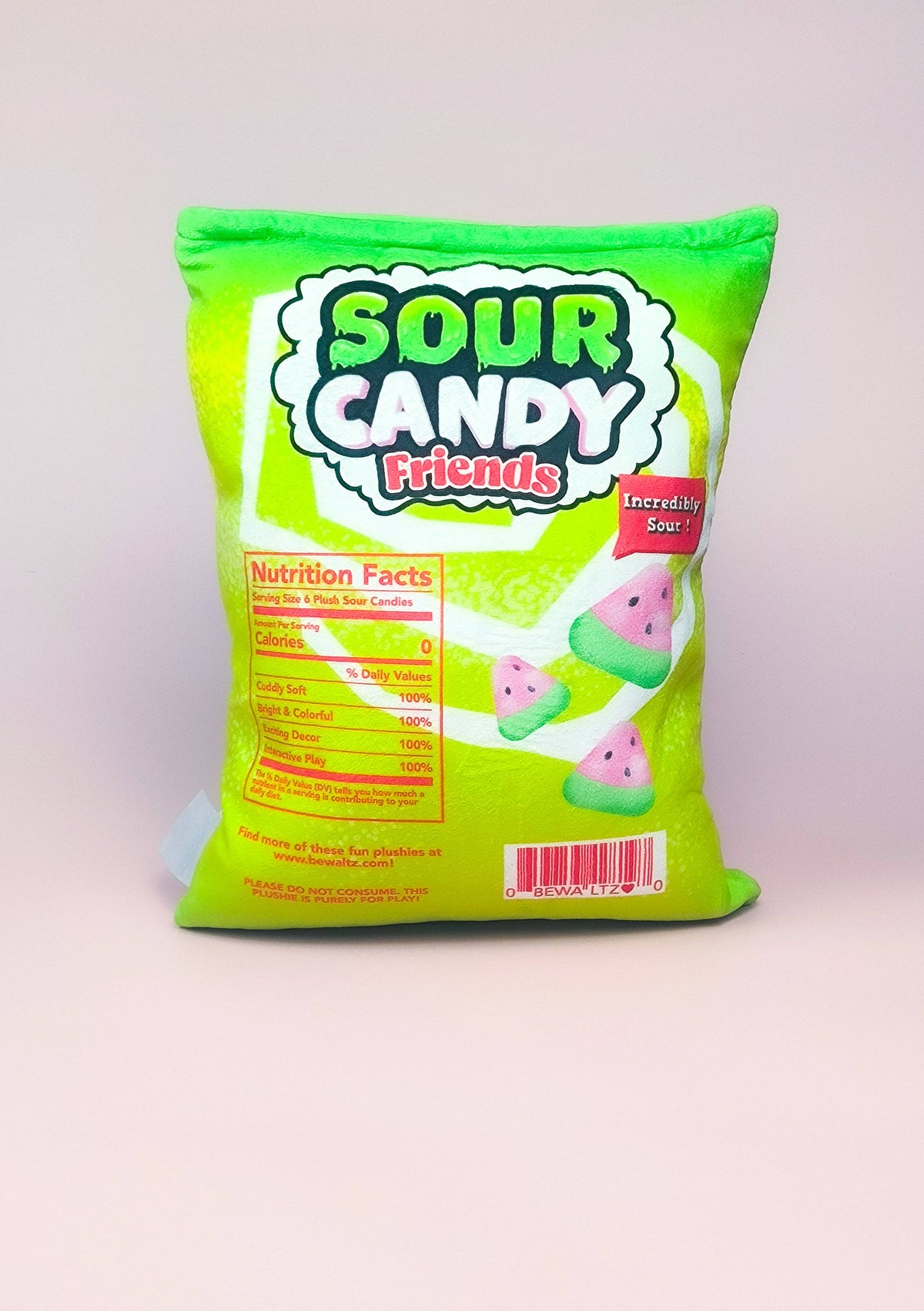 Super Sour Candy Plushies Pillow
