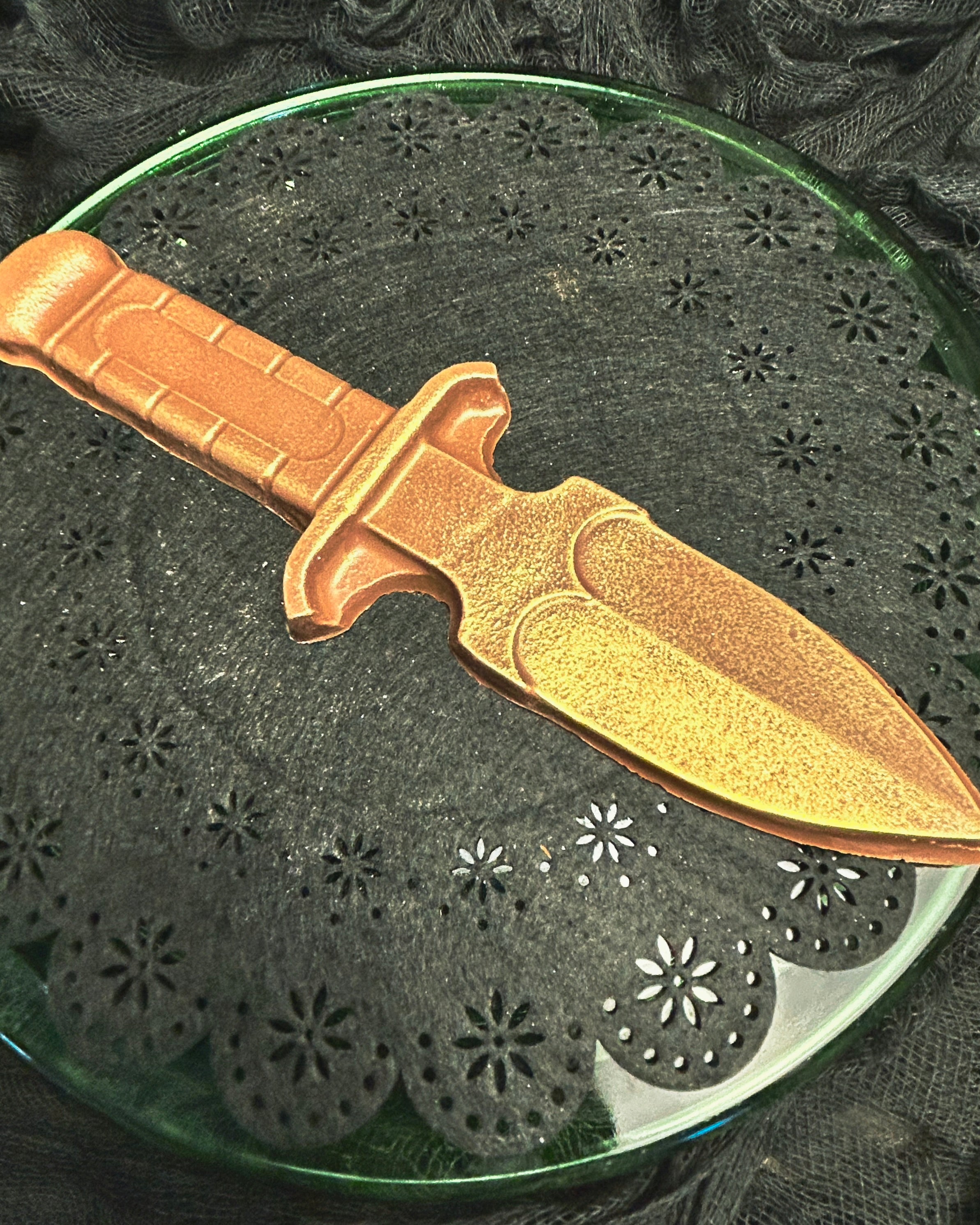 Chocolate Dagger Machine Large Chocolate Dagger – Pleasure Witch Confections