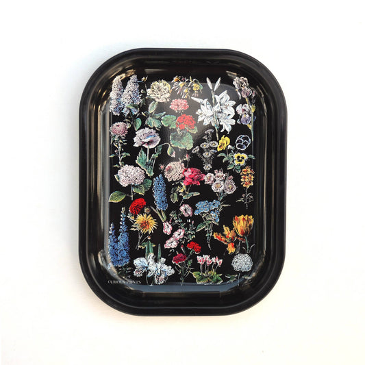 Vintage Flowers Tray