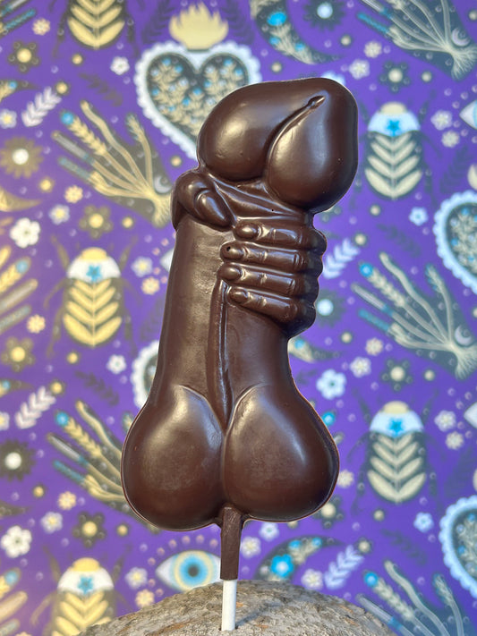 Tight Grip Chocolate Lollipop