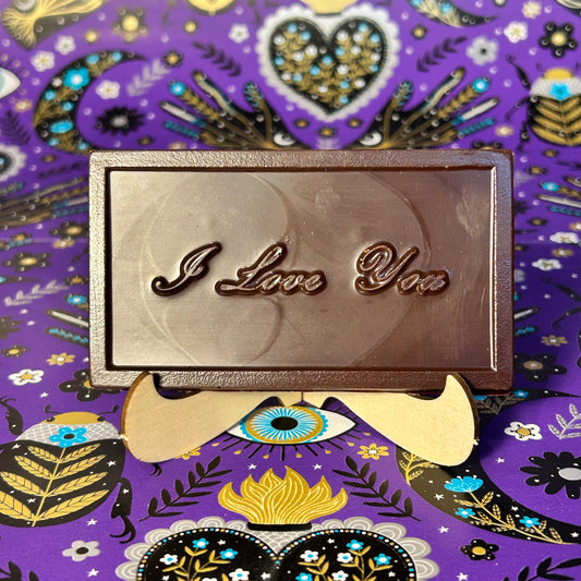 I Love You Chocolate Bar
