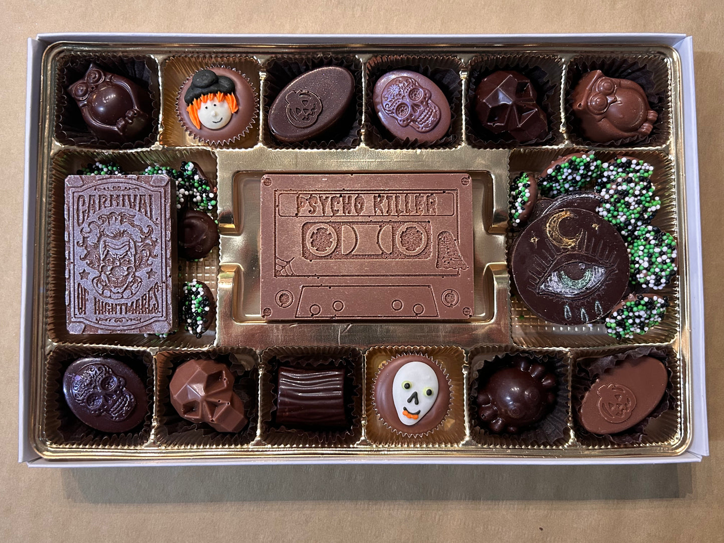 Halloween Lover's Box of Chocolates