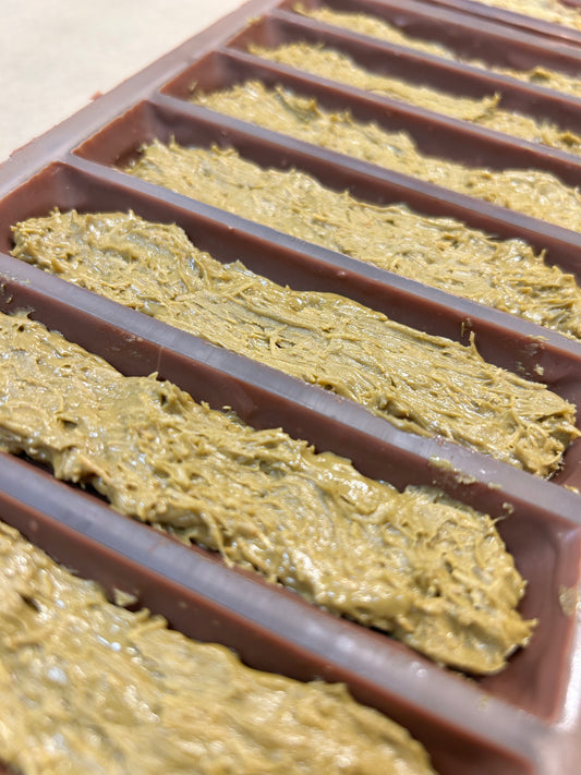 Pistachio Creme Filled Chocolate Bar