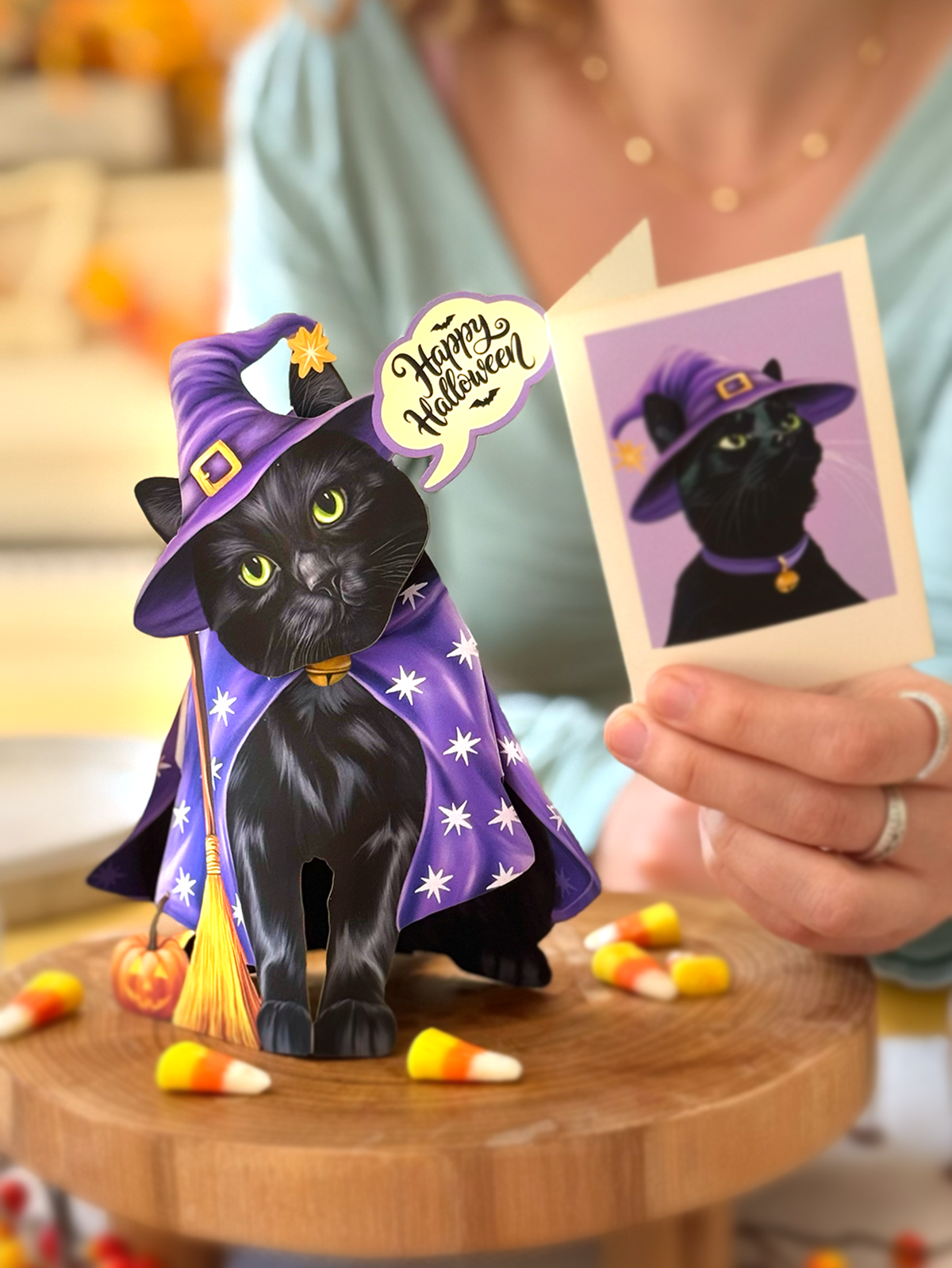 Mini Halloween Cat