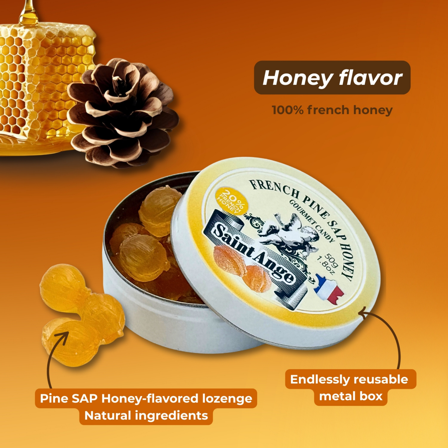 Saint Ange's Honey Pine Sap