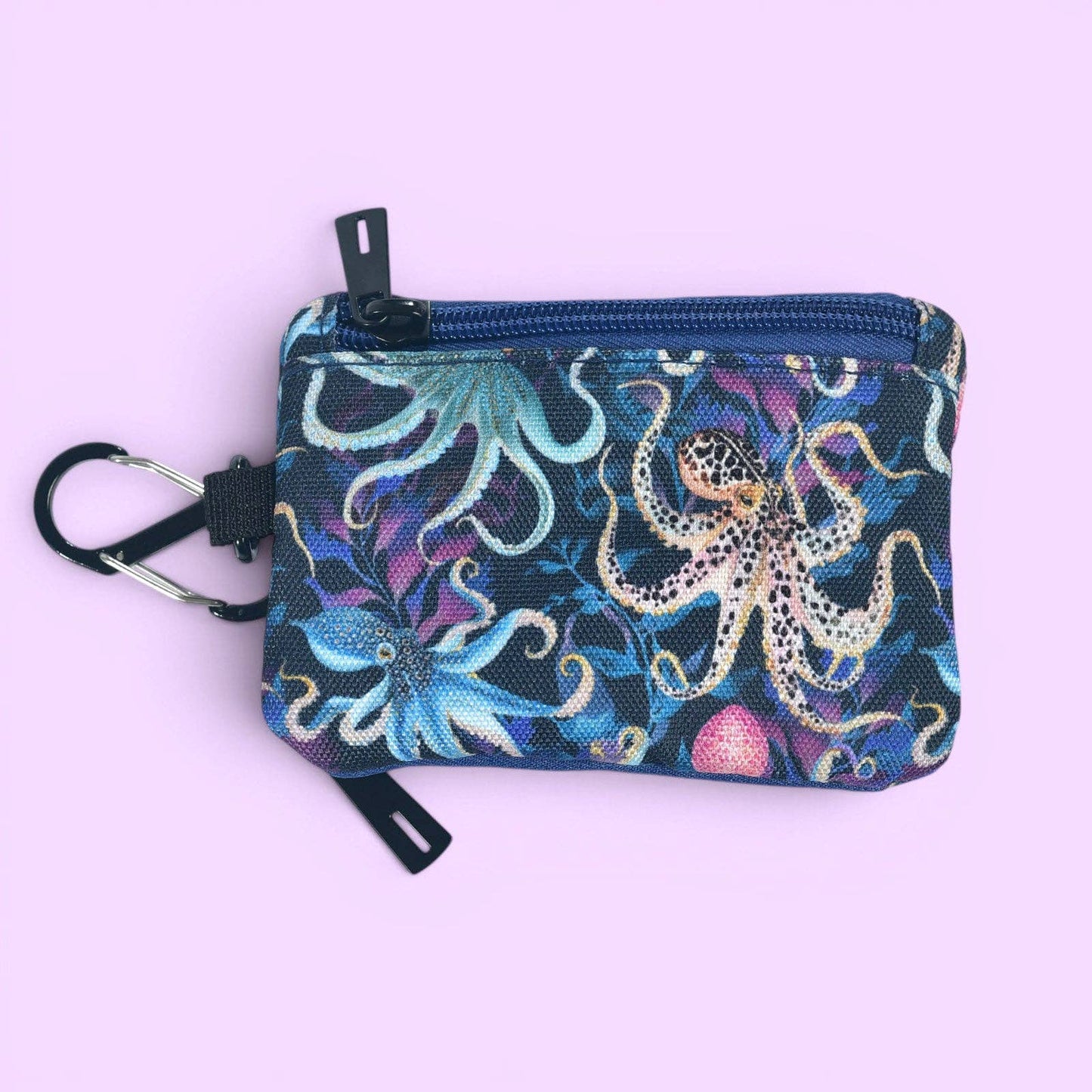 Octopus Reverie Clip Wallet