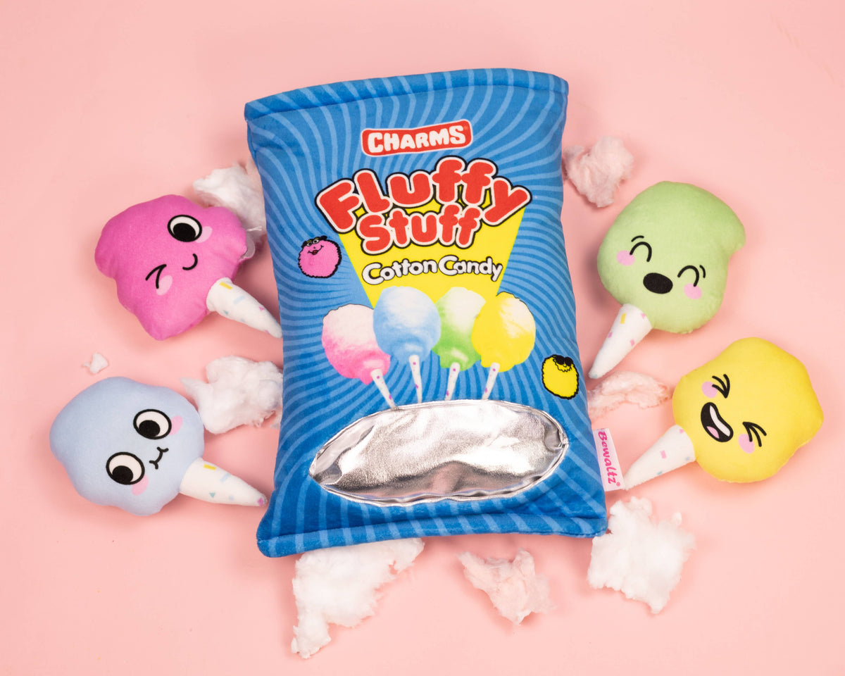 Fluffy Stuff Cotton Candy Plushies Pillow