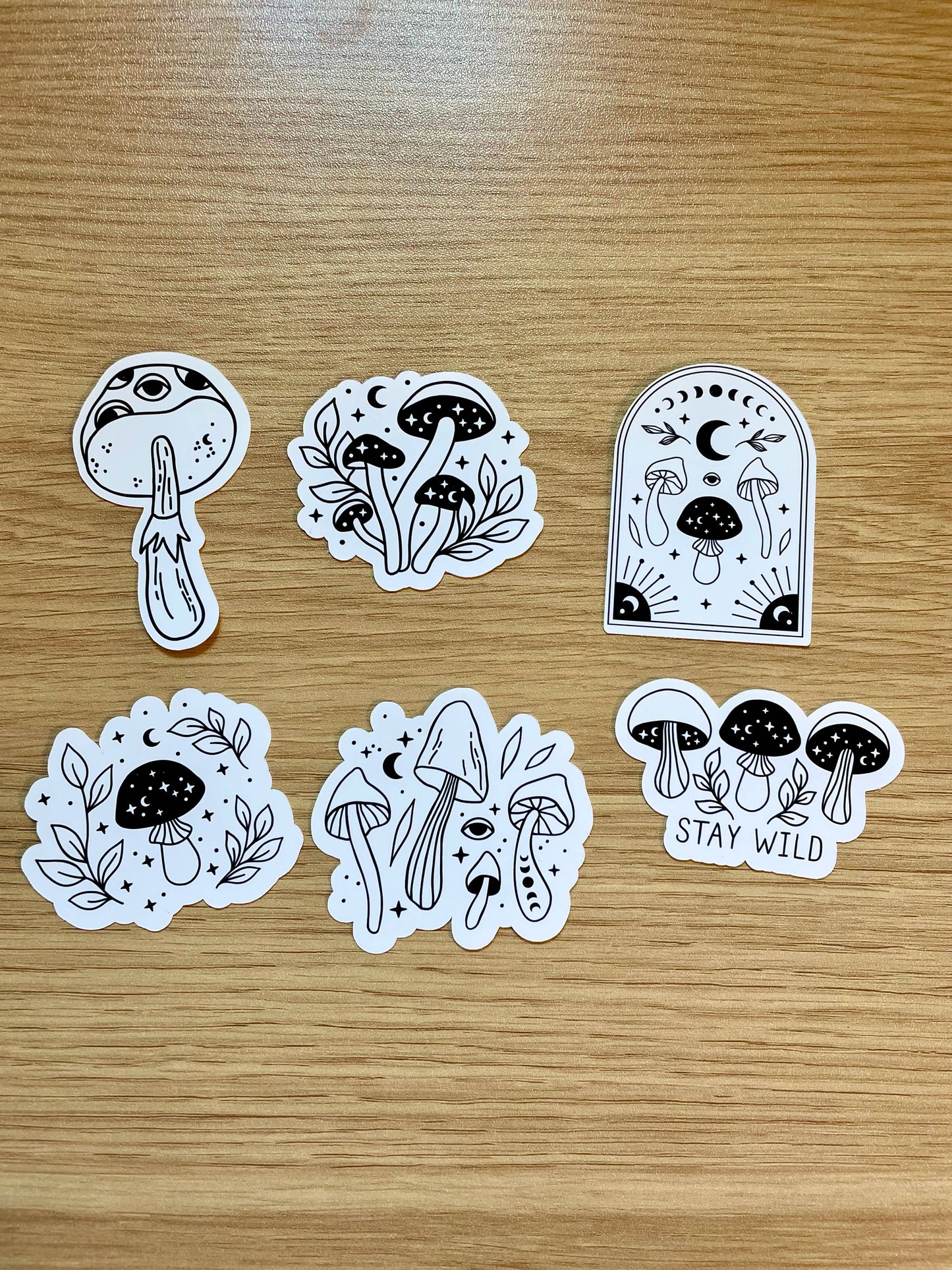 Wild Mushroom Sticker Pack