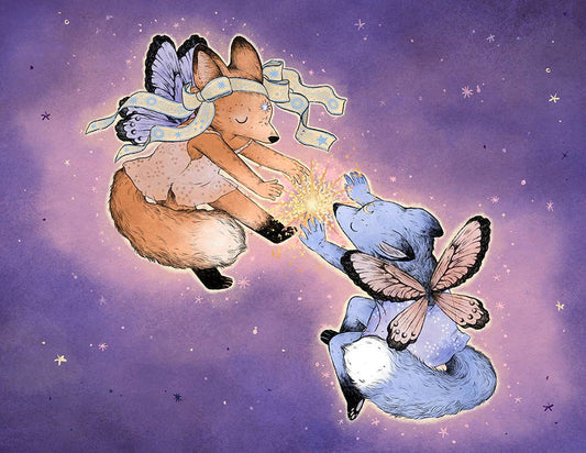 Fairy Fox Print, Marika Paz Illustration