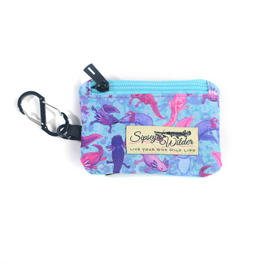 A Lotta Axolotls Clip Wallet