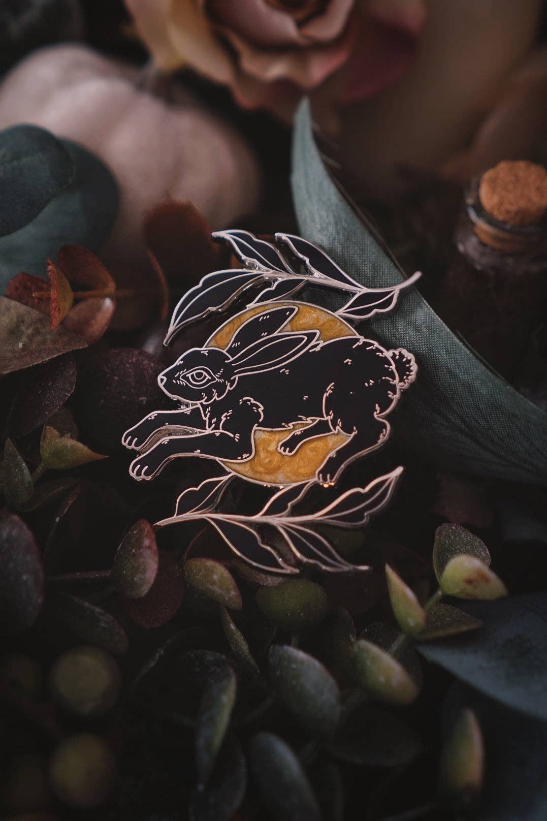 Lunar Rabbit Enamel Pin