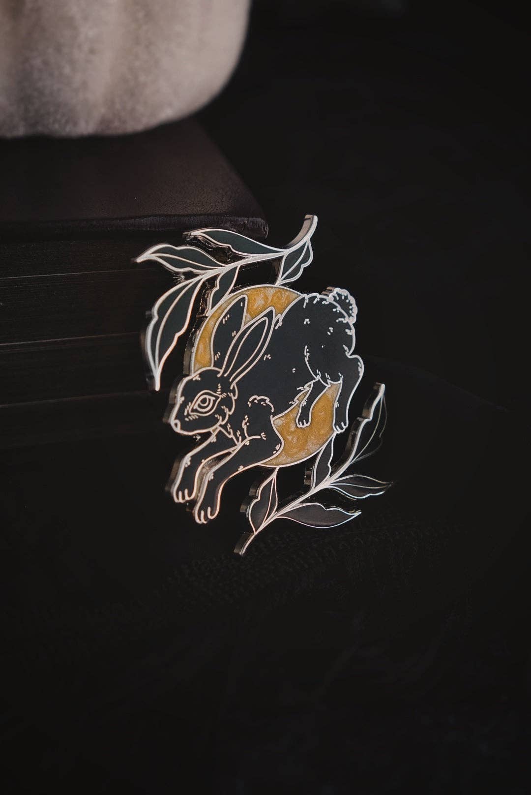 Lunar Rabbit Enamel Pin