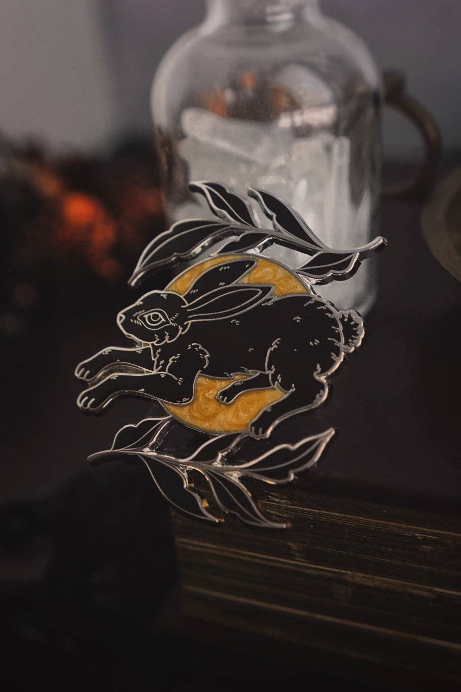 Lunar Rabbit Enamel Pin