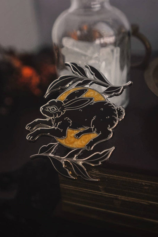 Lively Ghosts - Lunar Rabbit Pin