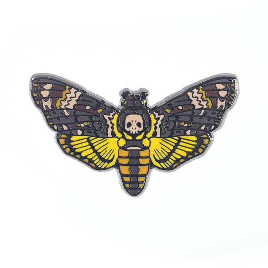 Death's Head Hawkmoth Enamel Pin