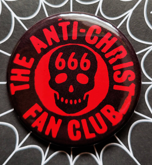 Anti christ fanclub / 2.25" Large Button