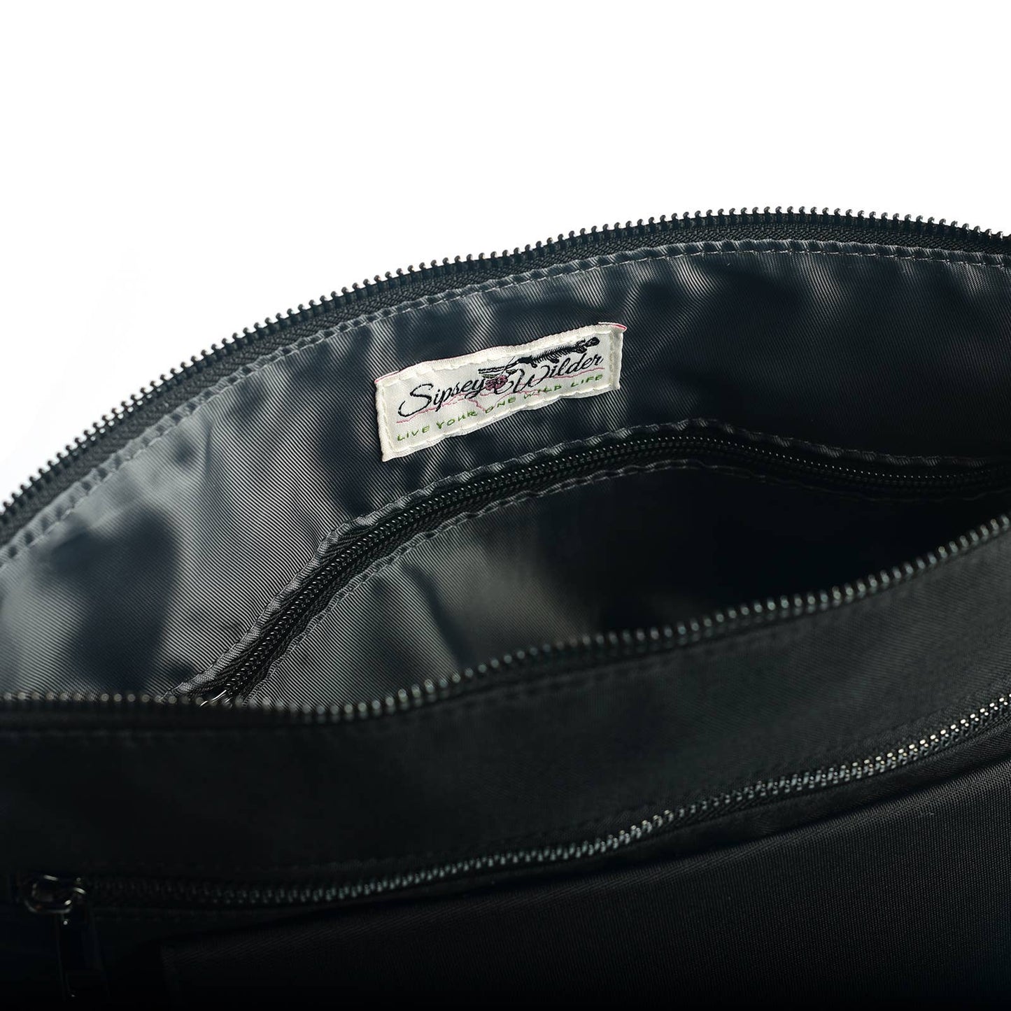 Midnight Black Sidetrack Crossbody