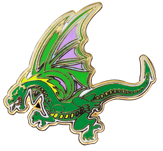 Dragon Hard Enamel Pin