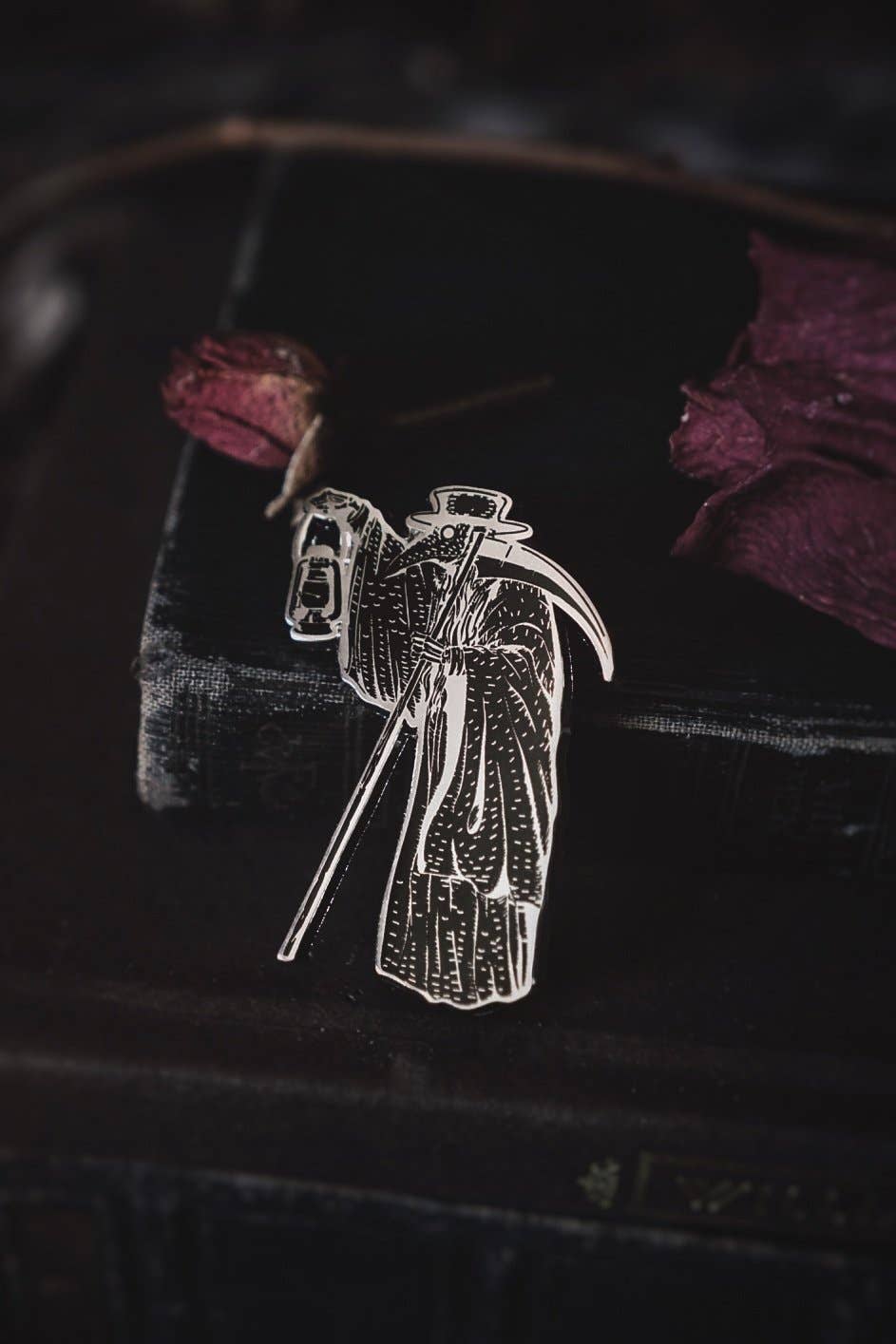 Lively Ghosts - No One Lives Forever Pin
