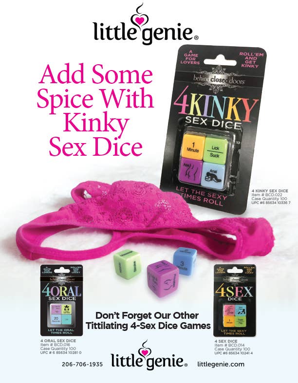 Kinky Sex Dice (set of 4)- Sex Game