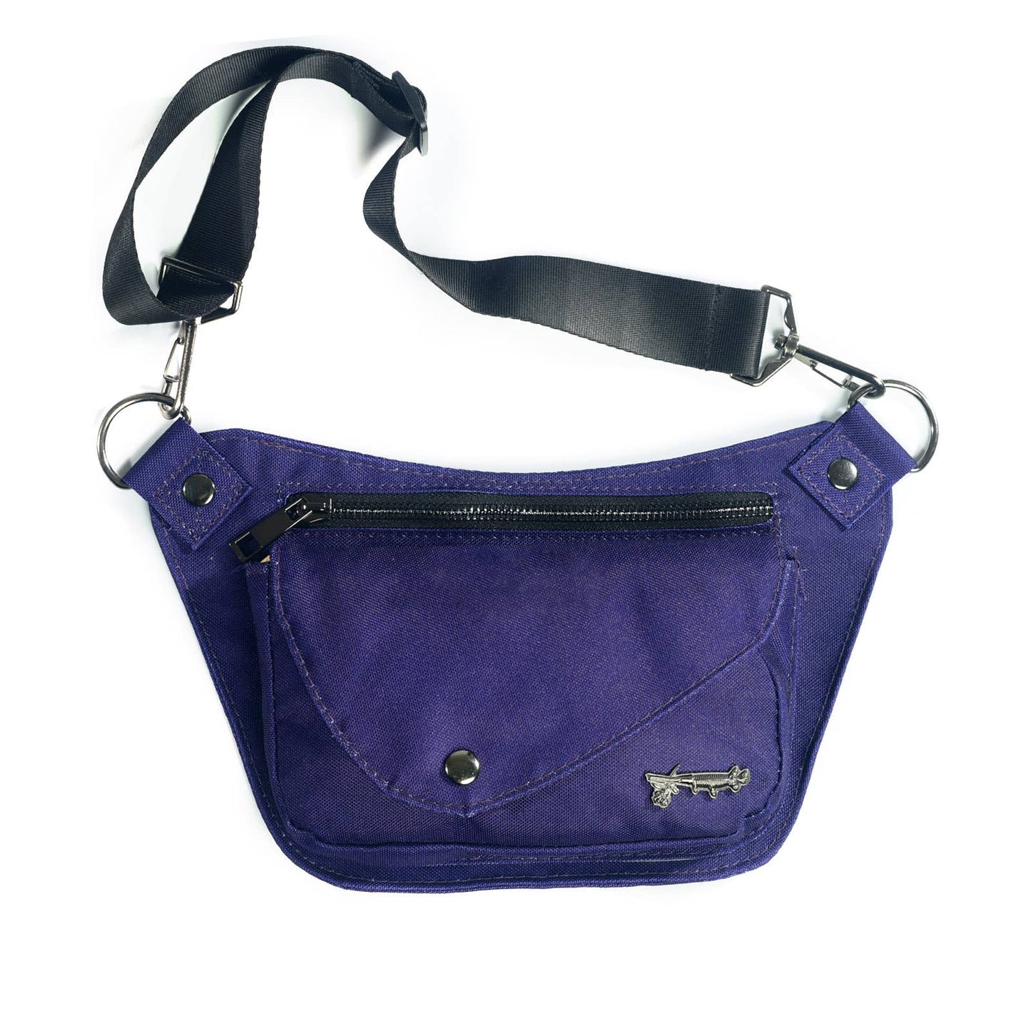 Night Bloom Lux Hip Pouch (Dark Purple)