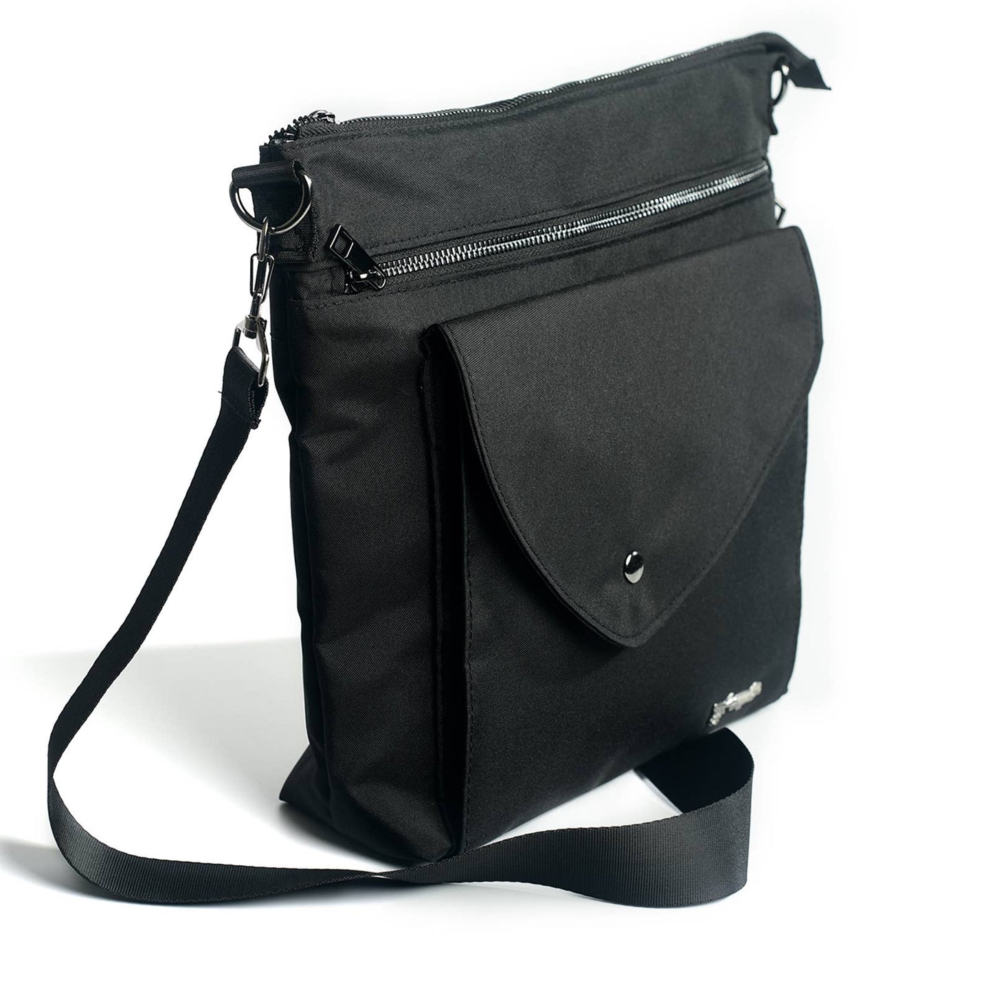 Midnight Black Sidetrack Crossbody