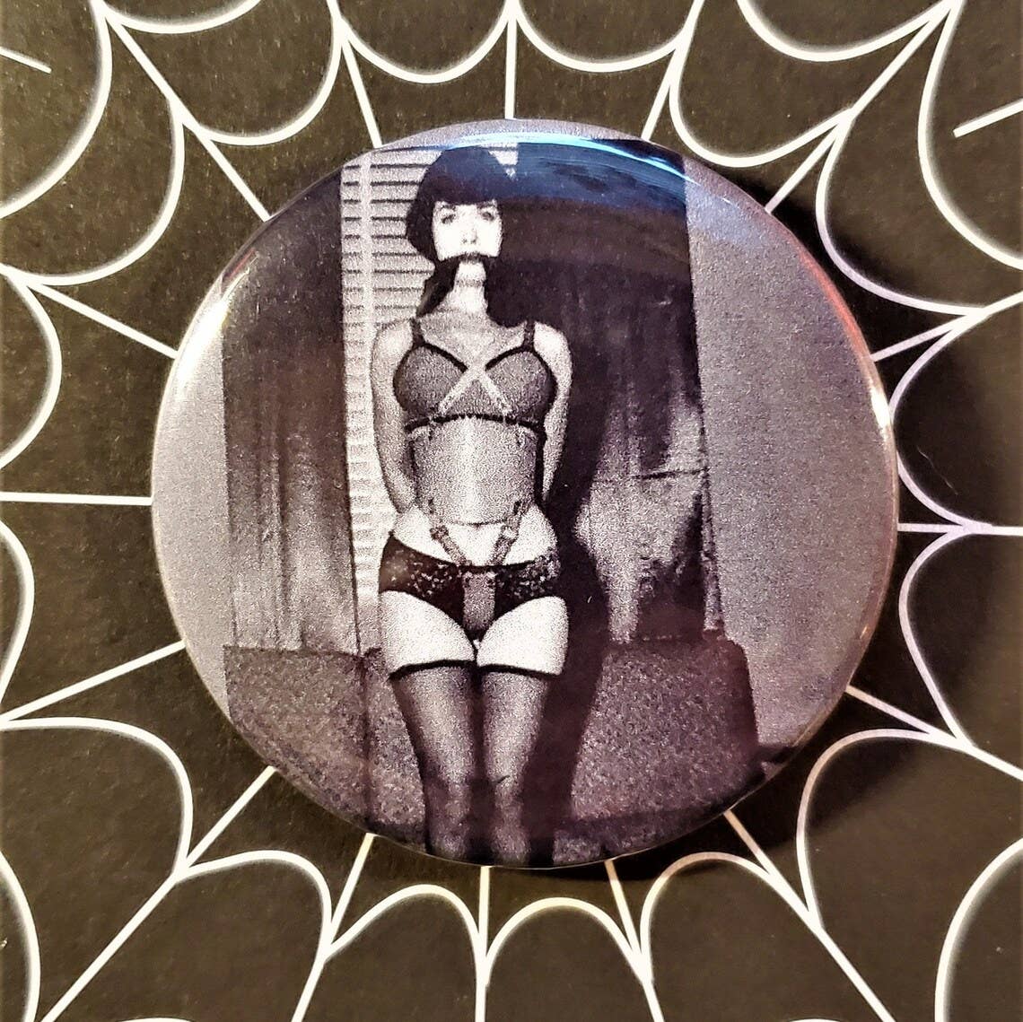 Vintage Bondage Large Button Set of 4