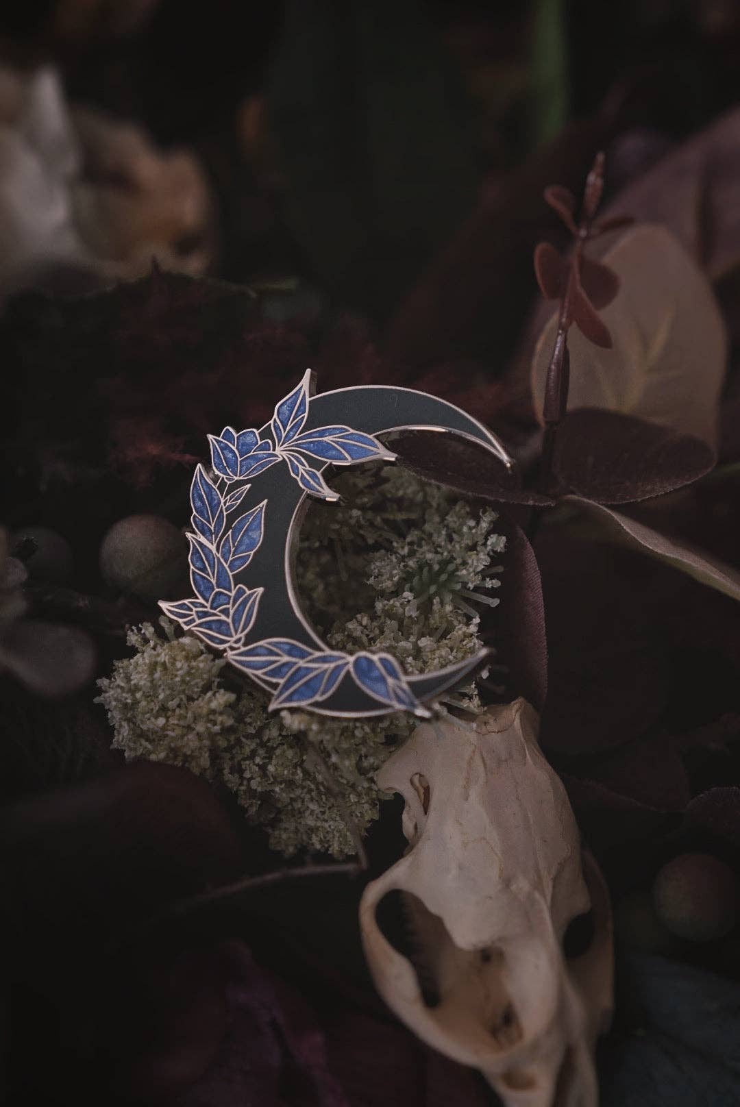 Lively Ghosts - Ethereal Moon Pin
