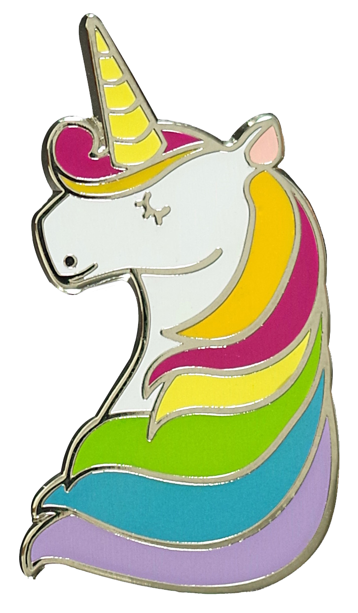 Unicorn Hard Enamel Pin