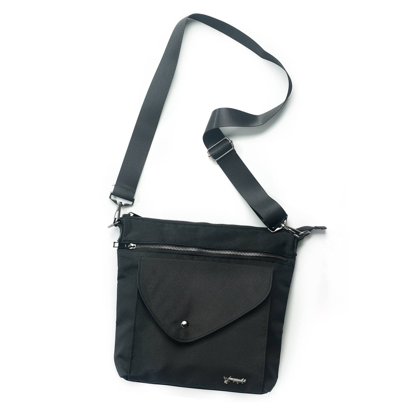 Midnight Black Sidetrack Crossbody